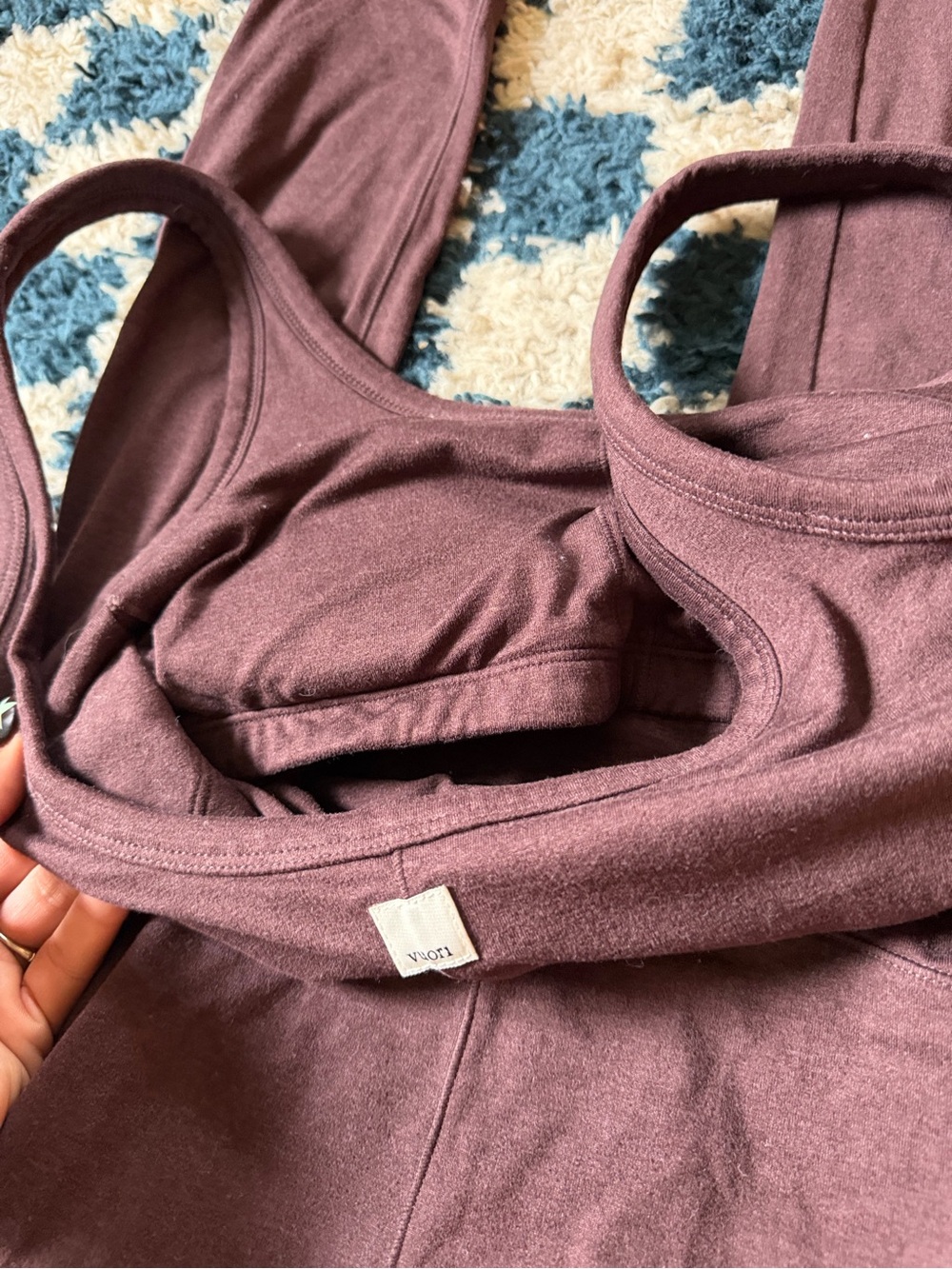 Vuori brown jumpsuit onesie - Picture 5 of 5